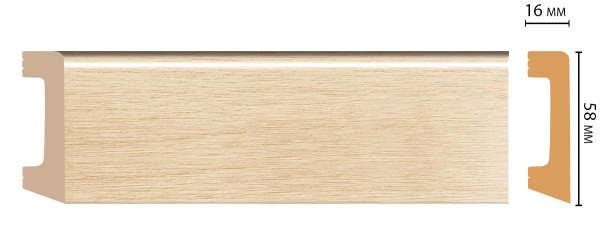 Плинтус Дюрополимер D234-71ДМ