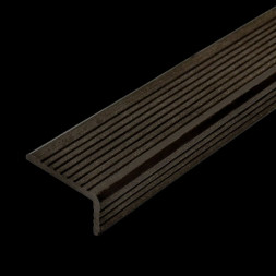 Угол цвет Венге из ДПК 3м 70*35 ТехноДПК