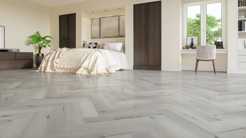 SPC-ламинат 33-DL1601 Дуб Снежный Parquet
