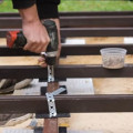 Несущая лага цвет Венге 50*28 CM Decking