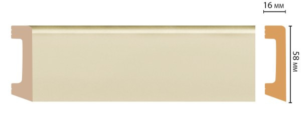 Плинтус Дюрополимер D234-61ДМ