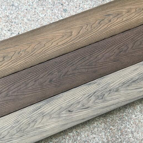 Террасная доска цвет Тик Коллекция Mix CM Decking