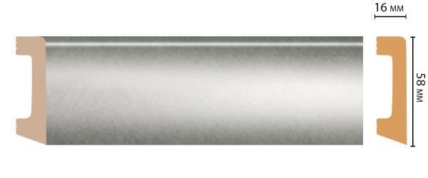Плинтус Дюрополимер D234-375ДМ