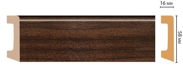 Плинтус Дюрополимер D234-438ДМ