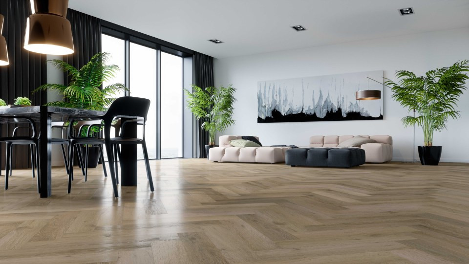 SPC-ламинат 33-61W935 Дуб Парижский дождь Parquet