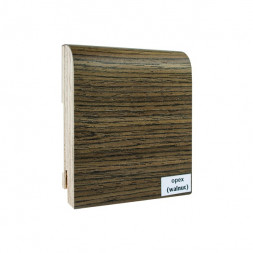 Плинтус Finitura dekor 70*15*2400 шпон Орех Walnut