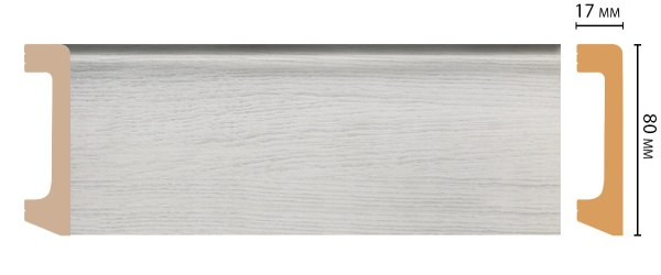 Плинтус Дюрополимер D235-84ДМ