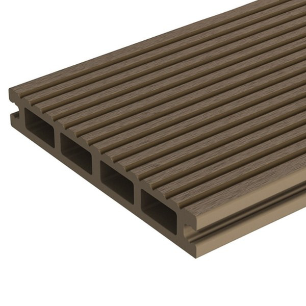 Террасная доска цвет Кофе 3м Коллекция Select Woodvex