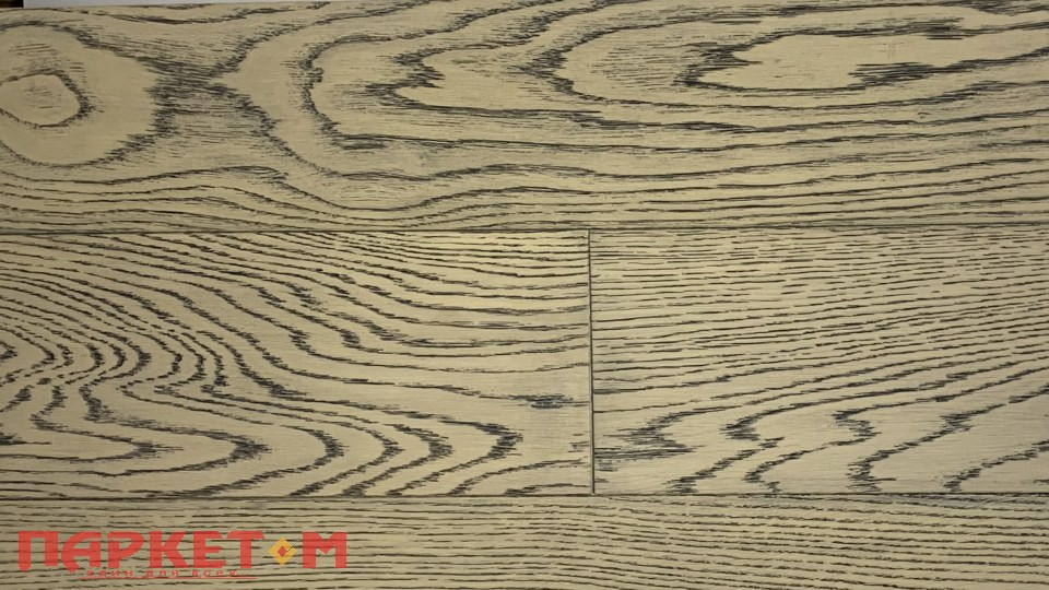 Инженерная доска Дуб Старый Амбар браш Vecchio Parquet
