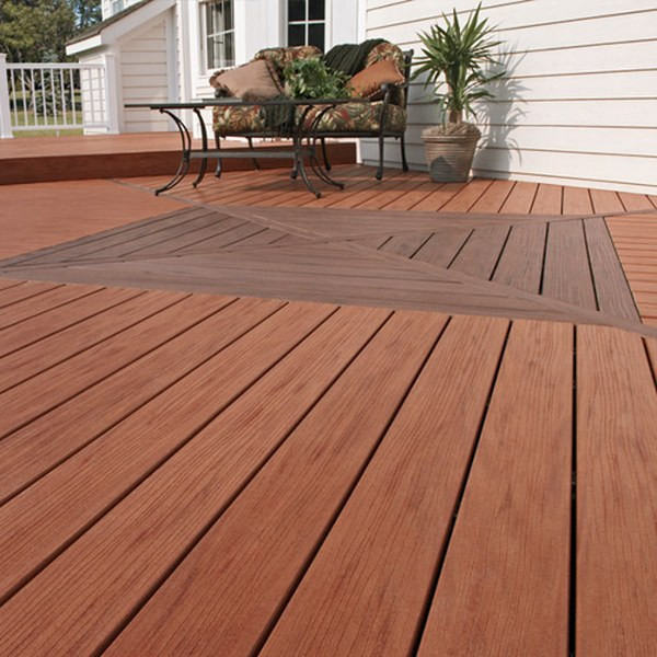Террасная доска цвет Терракот 3м Коллекция Select Woodvex