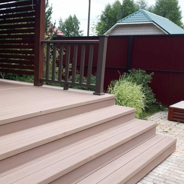Террасная доска цвет Сакура 3м Коллекция Select Colorite Woodvex