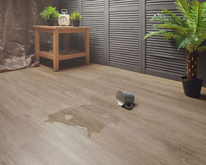 Виниловый ламинат AF5514 Дуб Лаунж Glue Classic