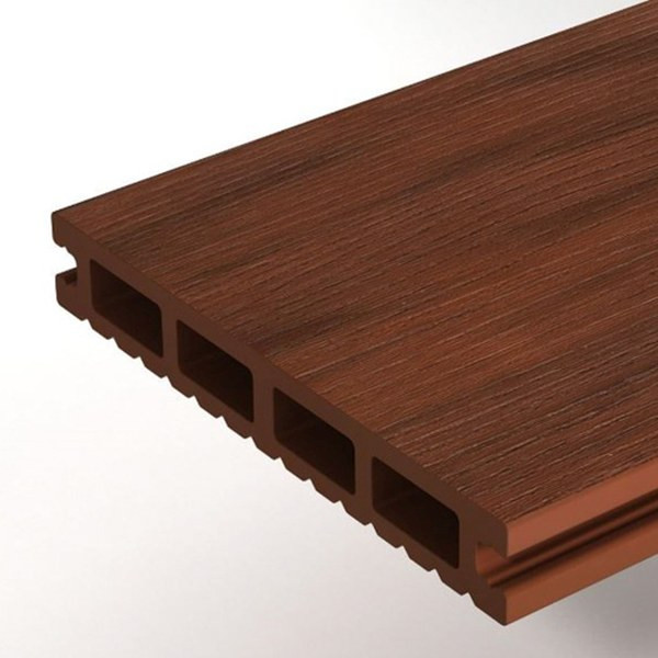 Террасная доска цвет Палисандр 3м Коллекция Expert Colorite Woodvex
