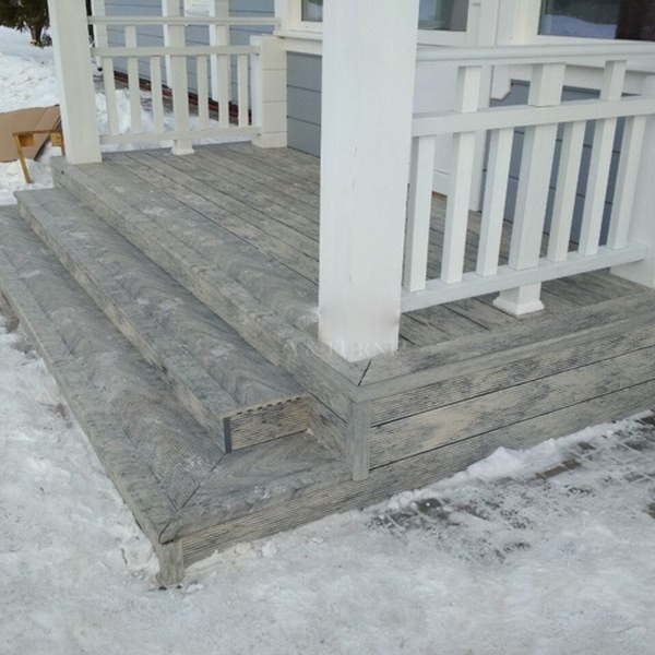 Уголок Бело-серый Коллекция Select Colorite Woodvex