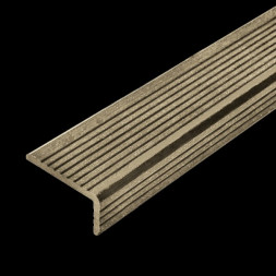 Угол цвет Орех из ДПК 4м 70*35 ТехноДПК