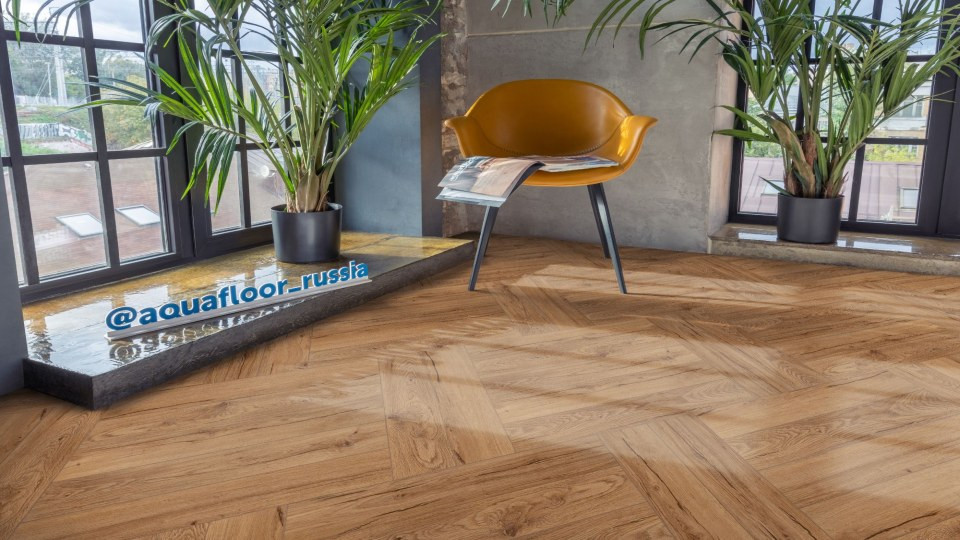 SPC-ламинат AF4501PQL Space Parquet Light