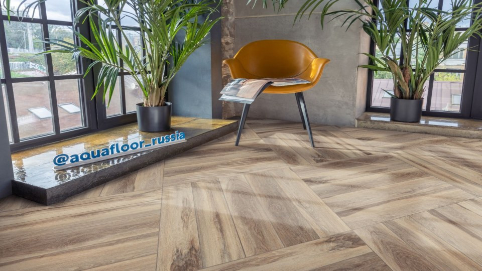 SPC-ламинат AF4502PQL Space Parquet Light