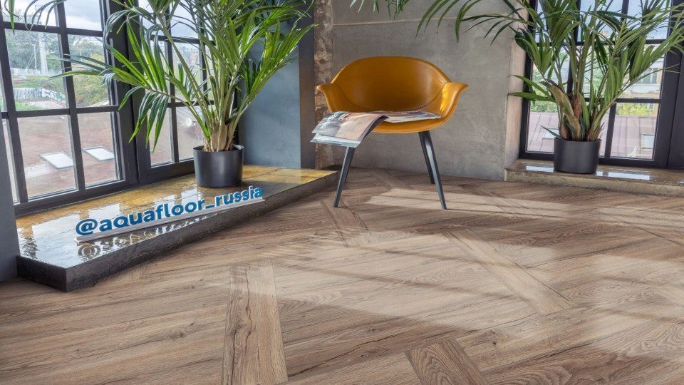 SPC-ламинат AF4503PQL Space Parquet Light