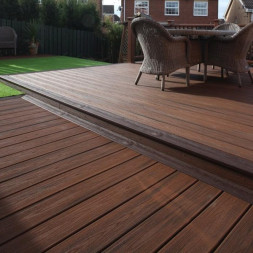Террасная доска цвет Венге Colorite 4м Коллекция Select Colorite Woodvex