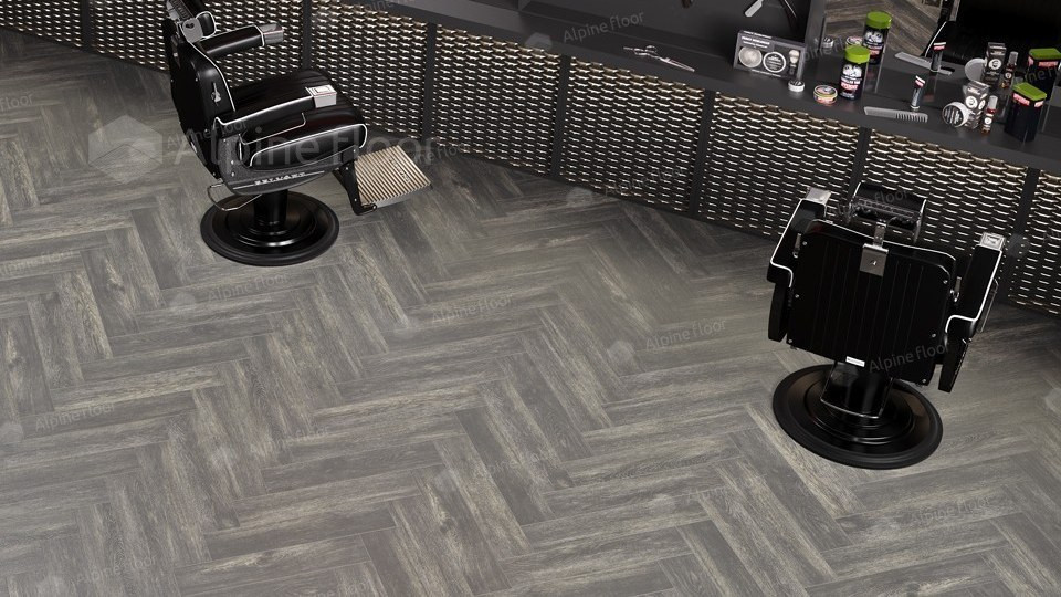 Виниловый ламинат ECO 16-8 Венге Грей LVT