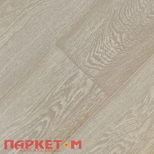 Инженерная доска Дуб белый лак браш Vecchio Parquet
